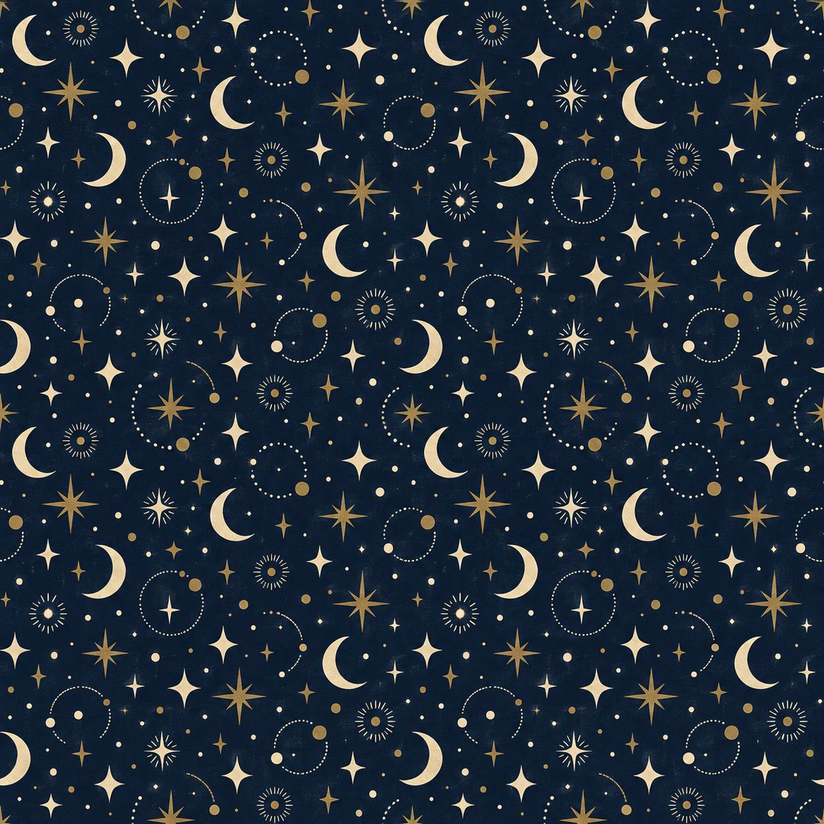 Seamless flora pattern, repeat view